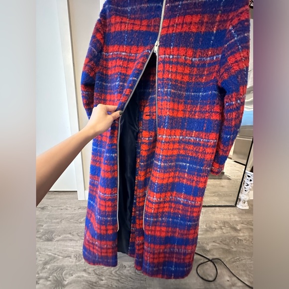Topshop Bodika Check Coat - Picture 3 of 10